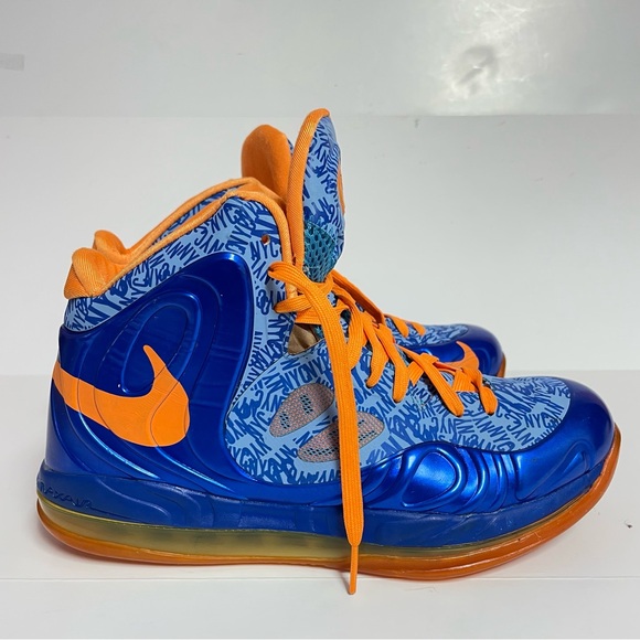 Nike Air Max Hyperposite ’NYC’ 524862-448 Men’s Sneakers Size 9 (Year 2012) - Picture 5 of 14